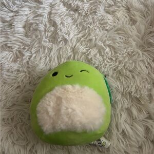Squishmallows Green and White Stuffed Animal